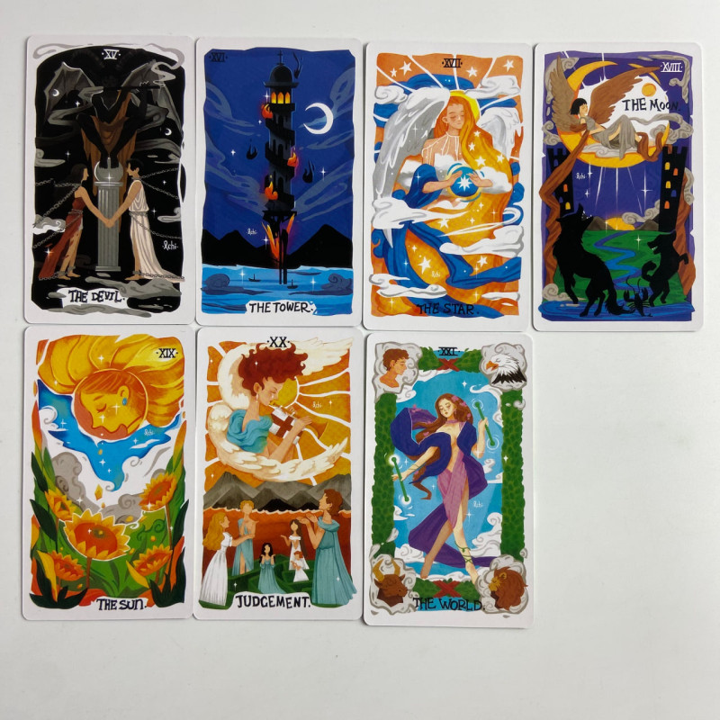 Карты Таро Sleepwalker’s Tarot «Лунатиков» уменьшенная колода на английском