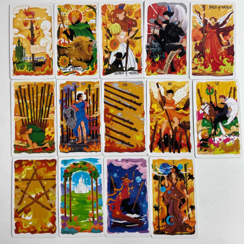 Карты Таро Sleepwalker’s Tarot «Лунатиков» уменьшенная колода на английском