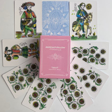 Карты Таро Marshmallow Tarot Зефир марсельский стиль пастельная колода