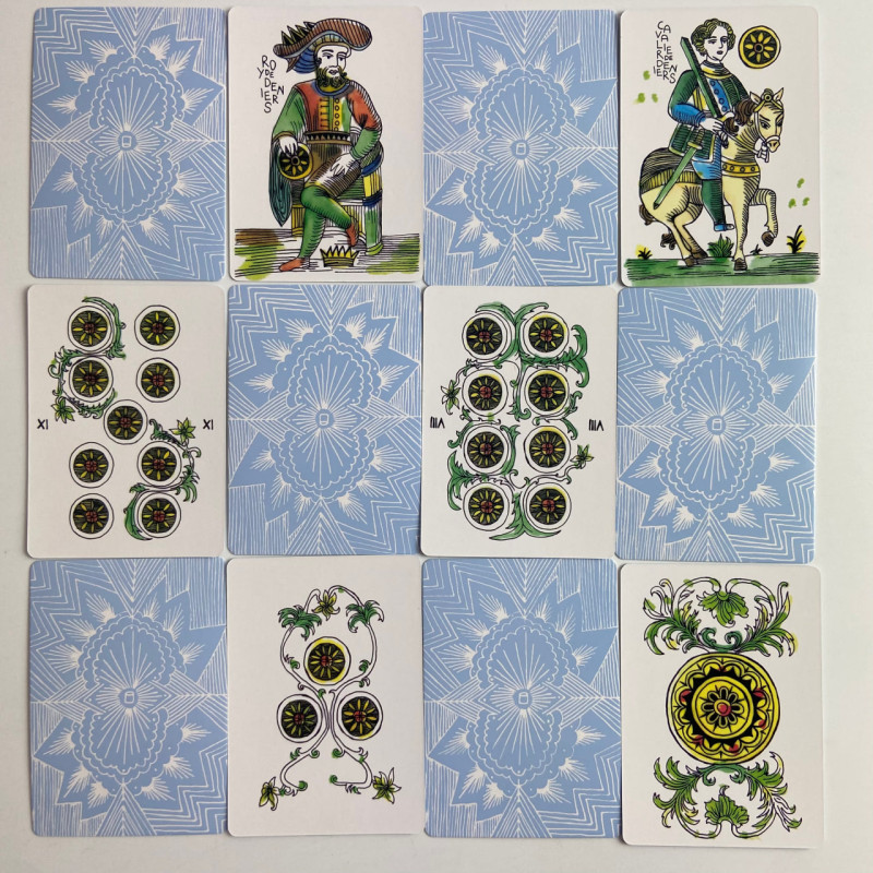 Карты Таро Marshmallow Tarot Зефир марсельский стиль пастельная колода