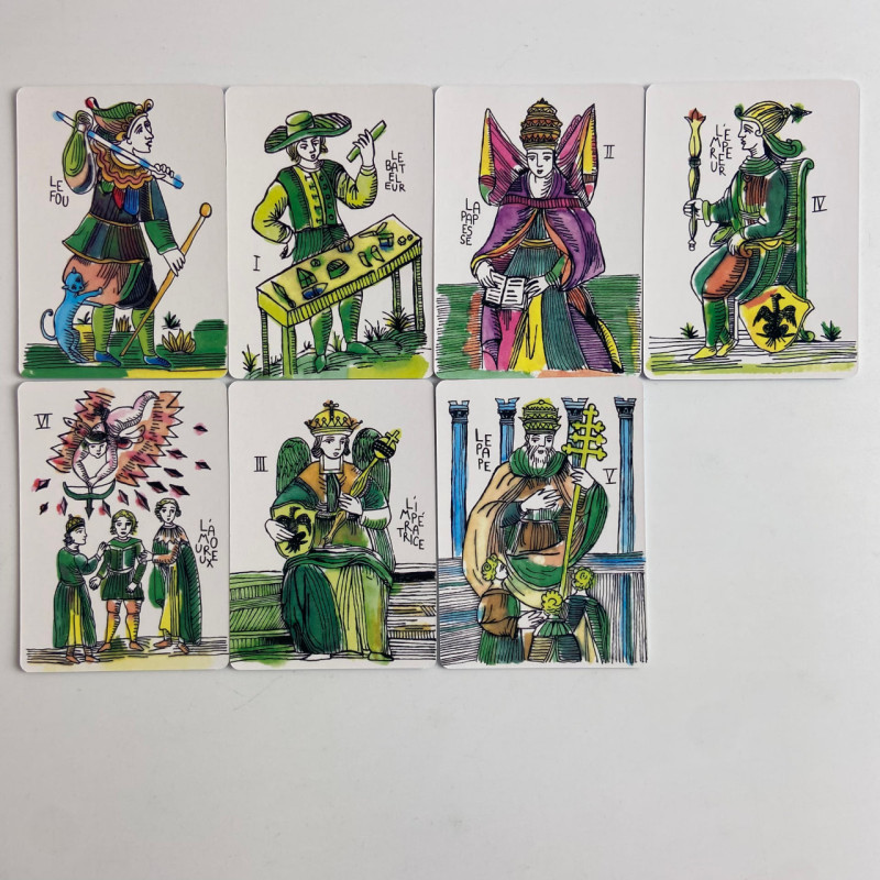 Карты Таро Marshmallow Tarot Зефир марсельский стиль пастельная колода