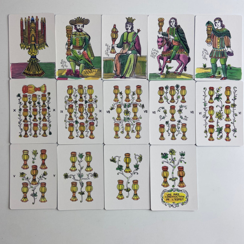Карты Таро Marshmallow Tarot Зефир марсельский стиль пастельная колода