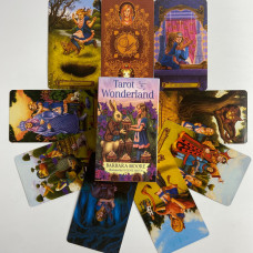 Карти Таро Tarot in Wonderland У країні чудес Барбара Мур колода Аліса в Дивокраї