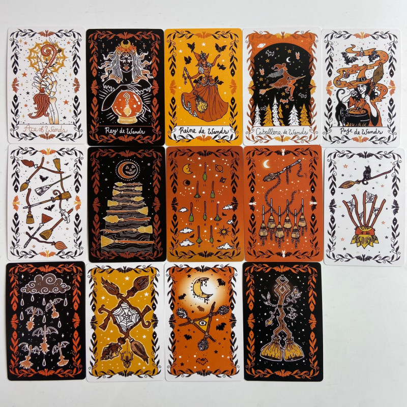 Карти Таро Happy Halloween Tarot Щасливого Хеллоуїна англійською мовою