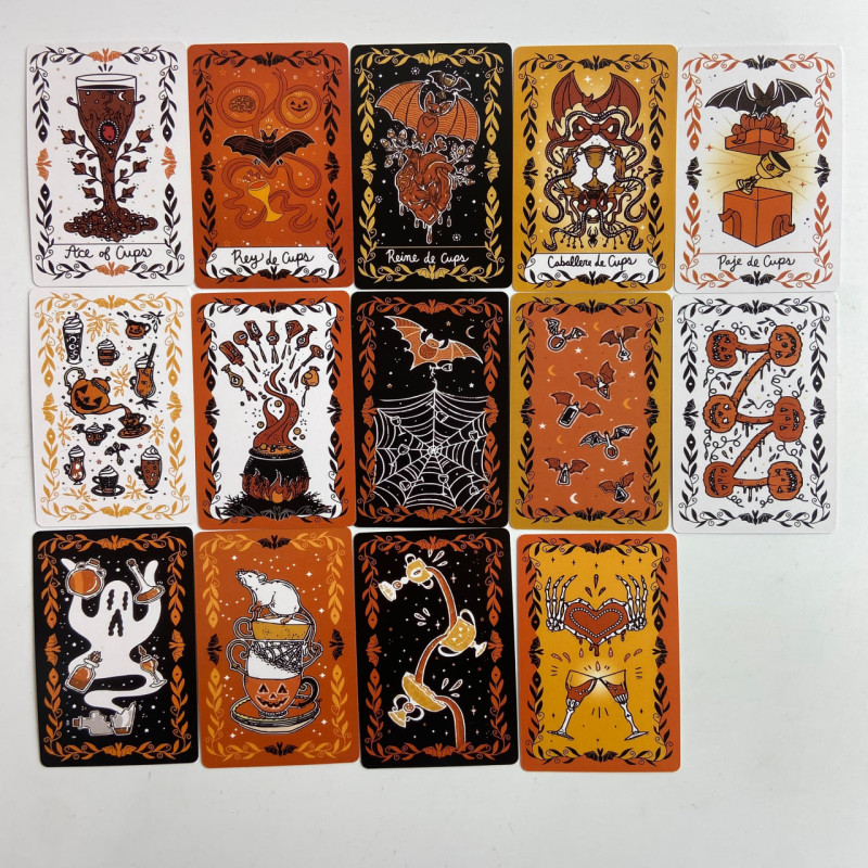 Карти Таро Happy Halloween Tarot Щасливого Хеллоуїна англійською мовою