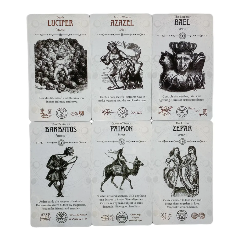 Карти Таро Occult Tarot Окультне з темною символікою гримуарів