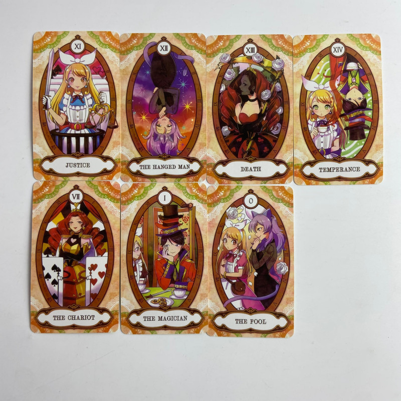 Карти Таро Alice in Luna’s Tarot Аліса в країні чудес аніме колода