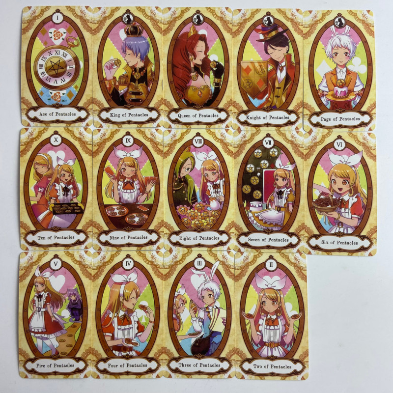 Карти Таро Alice in Luna’s Tarot Аліса в країні чудес аніме колода