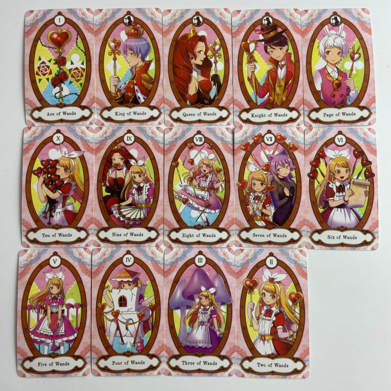 Карти Таро Alice in Luna’s Tarot Аліса в країні чудес аніме колода