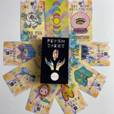 Карты Таро Prism Tarot «Призма» — уменьшенная колода с голографической окантовкой