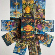 Карти Таро Jack-O’-Lantern Tarot Джека-Ліхтаря хелловінська колода