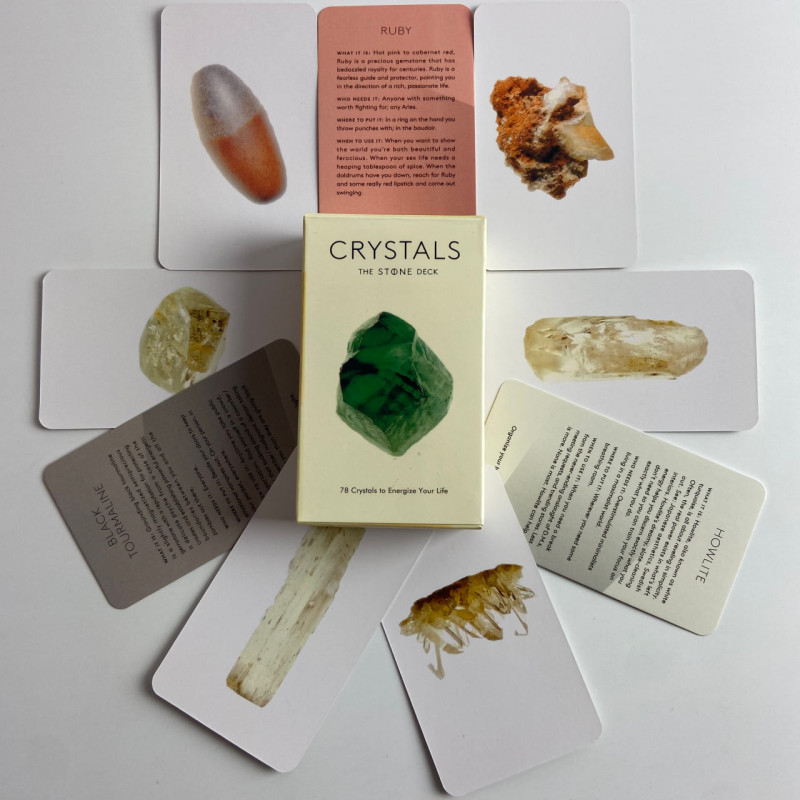 Карти Таро The Stone Crystals Deck Кам'яні кристали зменшена колода