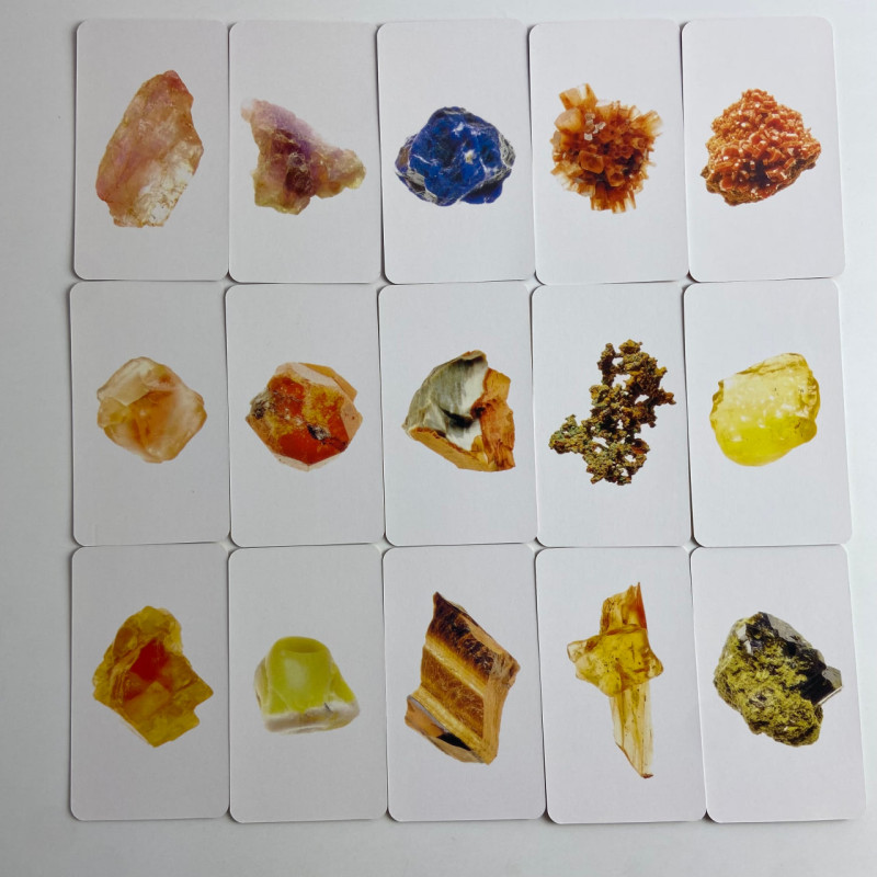 Карти Таро The Stone Crystals Deck Кам'яні кристали зменшена колода