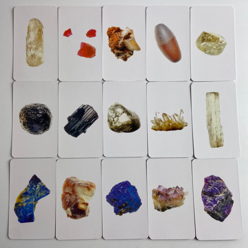 Карти Таро The Stone Crystals Deck Кам'яні кристали зменшена колода