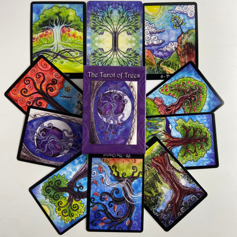 Карты Таро The Tarot of Trees Колода в древесной тематике уменьшенного размера