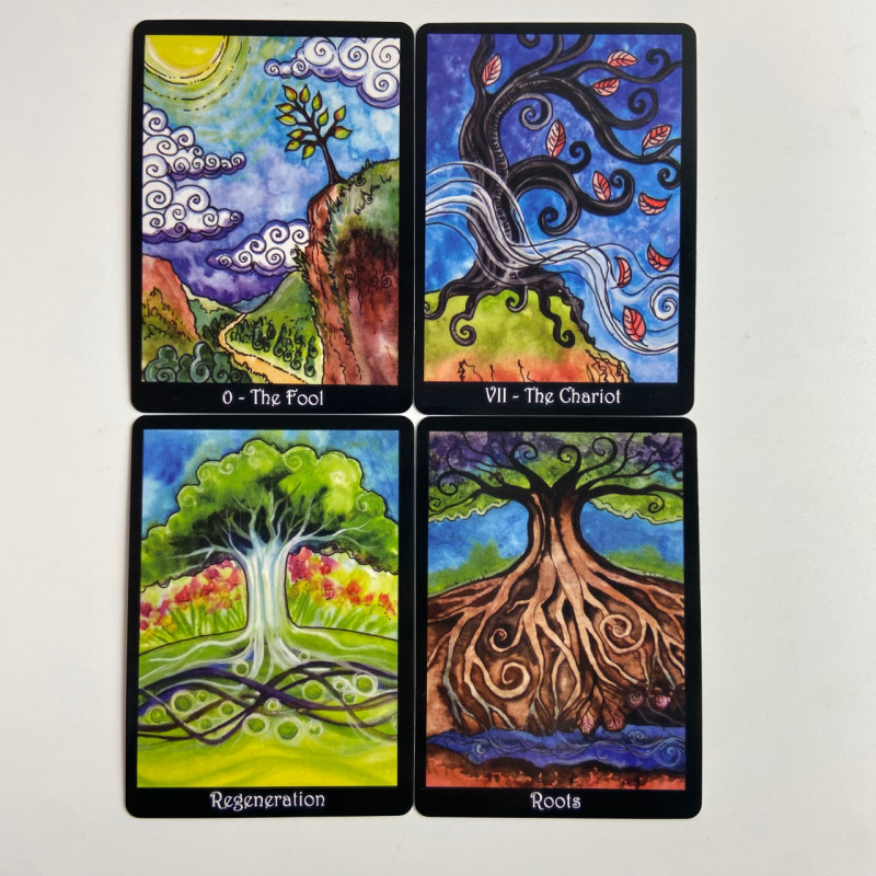 Карты Таро The Tarot of Trees Колода в древесной тематике уменьшенного размера