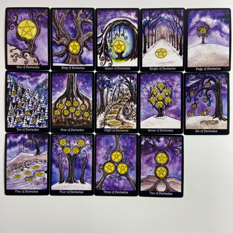 Карты Таро The Tarot of Trees Колода в древесной тематике уменьшенного размера