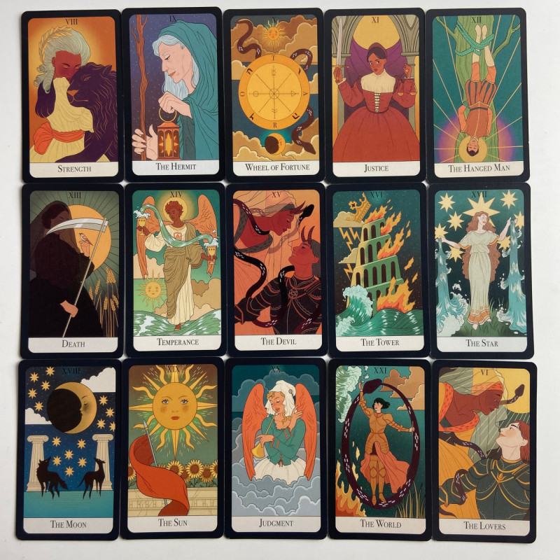 Карти Таро The Essential Tarot Ессенціальне зменшена колода англійською мовою