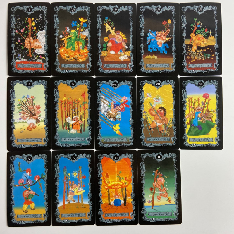 Карты Таро Garbage Pail Kids Tarot Дети из мусорного ведра уменьшенная колода