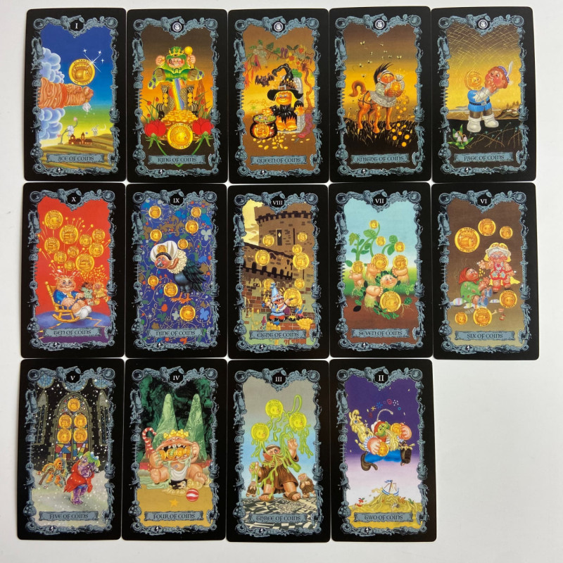 Карты Таро Garbage Pail Kids Tarot Дети из мусорного ведра уменьшенная колода