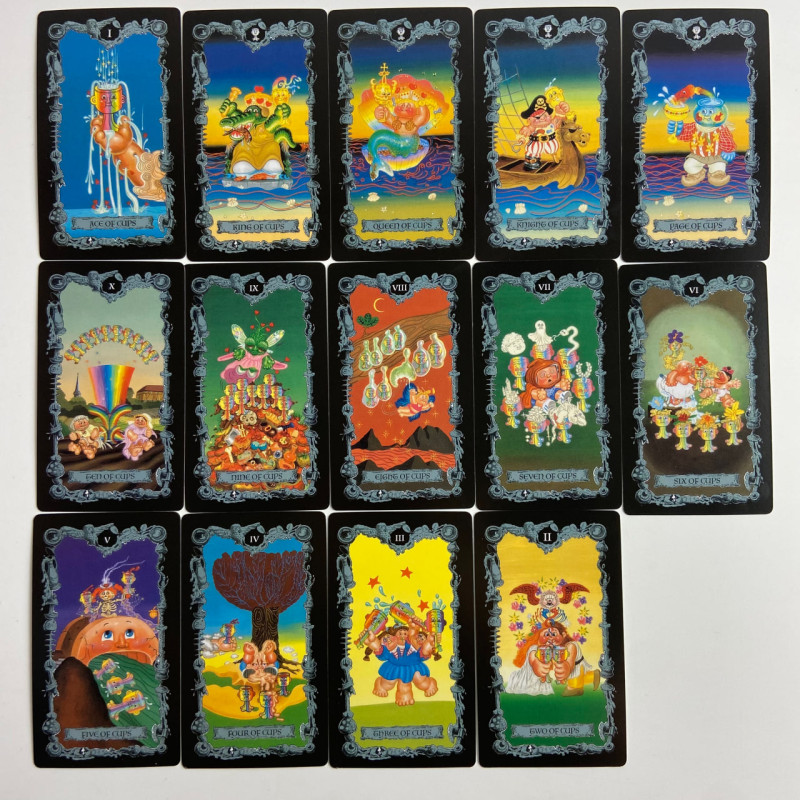 Карты Таро Garbage Pail Kids Tarot Дети из мусорного ведра уменьшенная колода