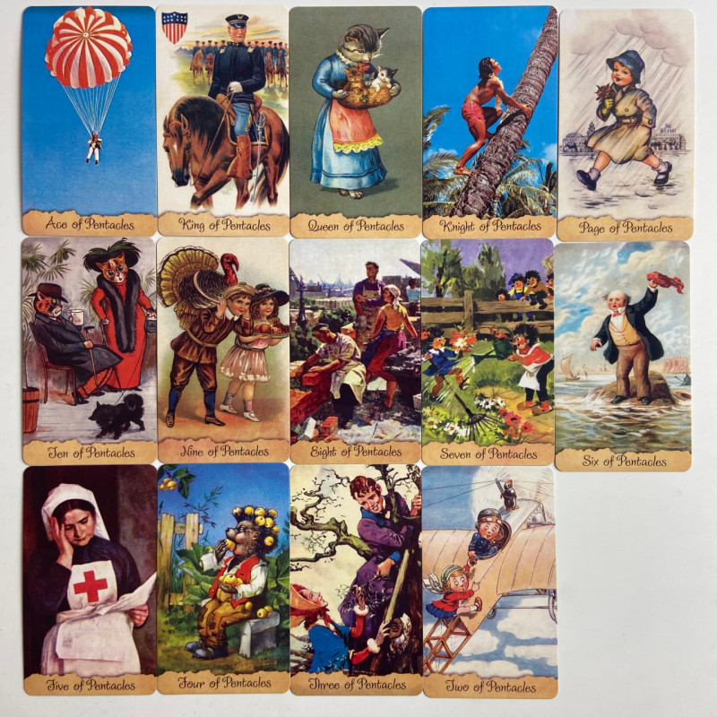Таро Granny’s Postcards Tarot «Бабушкины открытки» винтажная колода