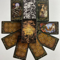 Карты Таро Alchemy of England 1977 Алхимии готическая колода на английском