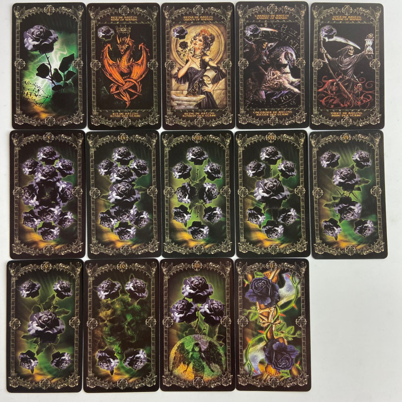 Карты Таро Alchemy of England 1977 Алхимии готическая колода на английском