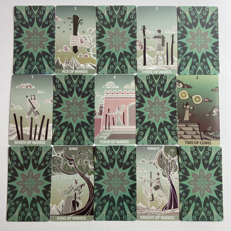 Карты Таро Sambucus Tarot Бузина уменьшенная колода в стиле Райдера-Уэйта