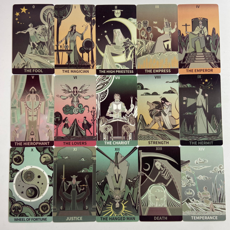 Карты Таро Sambucus Tarot Бузина уменьшенная колода в стиле Райдера-Уэйта