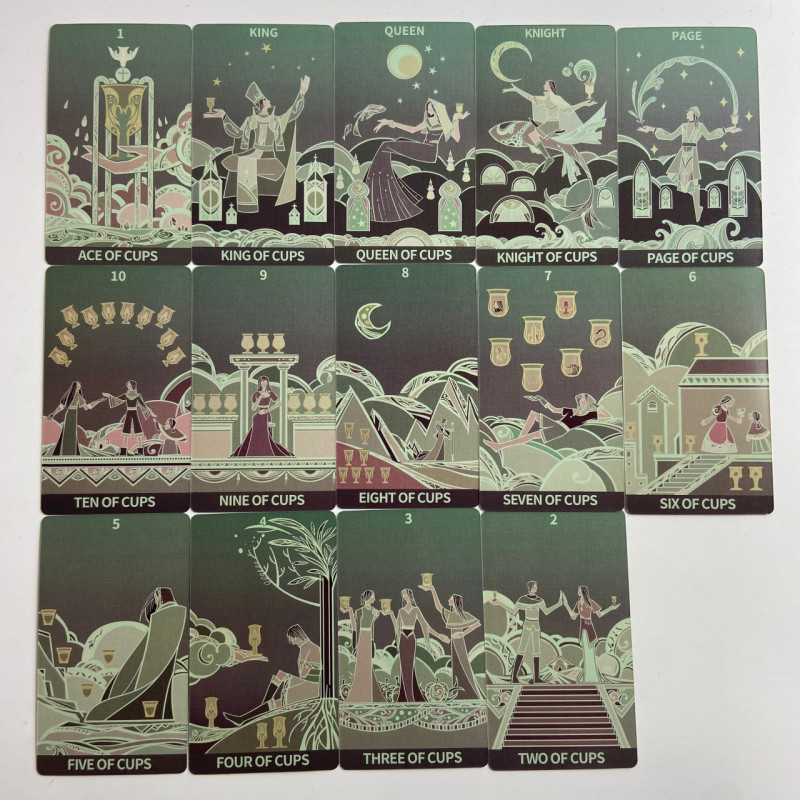 Карты Таро Sambucus Tarot Бузина уменьшенная колода в стиле Райдера-Уэйта