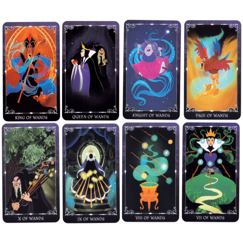 Карты Таро Disney Villains Tarot Злодеи Диснея уменьшенная колода