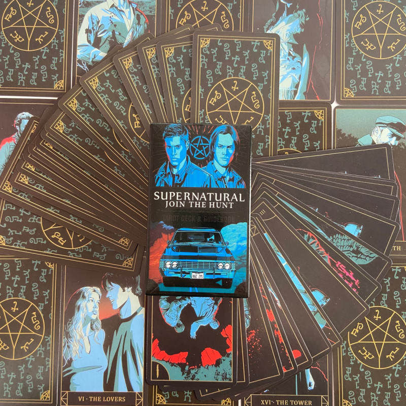 Карти Таро Supernatural Tarot Надприродне з серіалу Supernatural (зменшена колода)