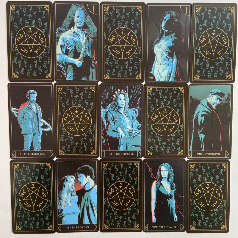 Карти Таро Supernatural Tarot Надприродне з серіалу Supernatural (зменшена колода)
