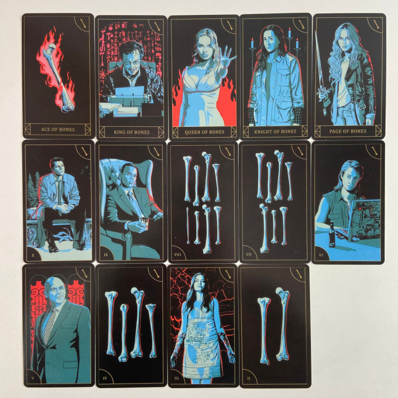 Карти Таро Supernatural Tarot Надприродне з серіалу Supernatural (зменшена колода)
