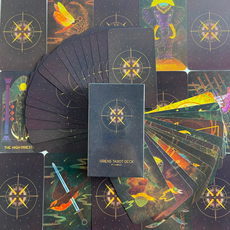 Карти Таро Oriens Tarot AmbiSun Східне зменшена колода