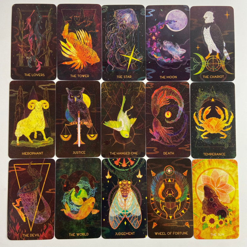 Карти Таро Oriens Tarot AmbiSun Східне зменшена колода