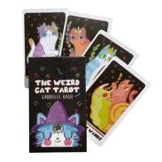 Карты Таро Weird Cat Tarot «Дивная Кошка», уменьшенная колода в стиле Уэйта