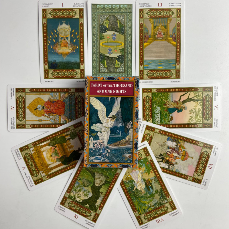 Карти Таро 1001 ніч Tarot of the Thousand and One Nights зменшена колода
