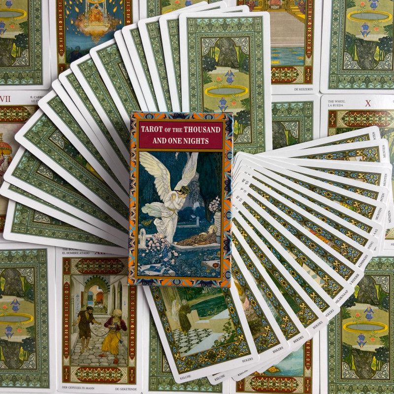 Карти Таро 1001 ніч Tarot of the Thousand and One Nights зменшена колода