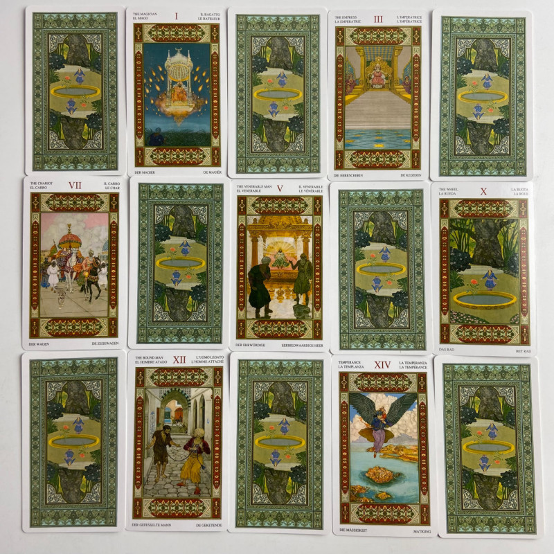 Карти Таро 1001 ніч Tarot of the Thousand and One Nights зменшена колода