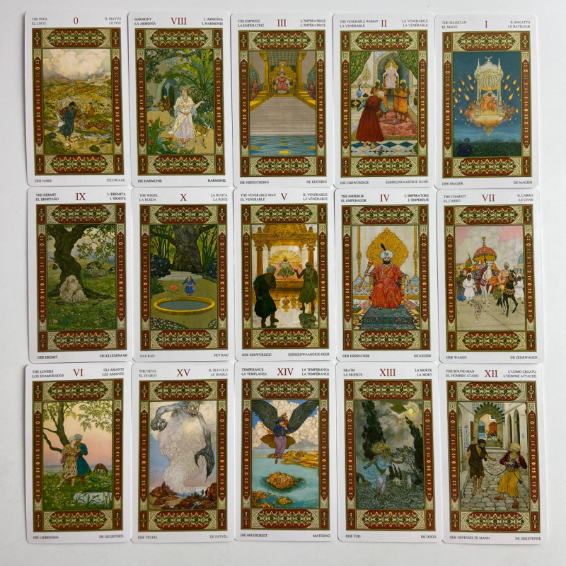 Карти Таро 1001 ніч Tarot of the Thousand and One Nights зменшена колода