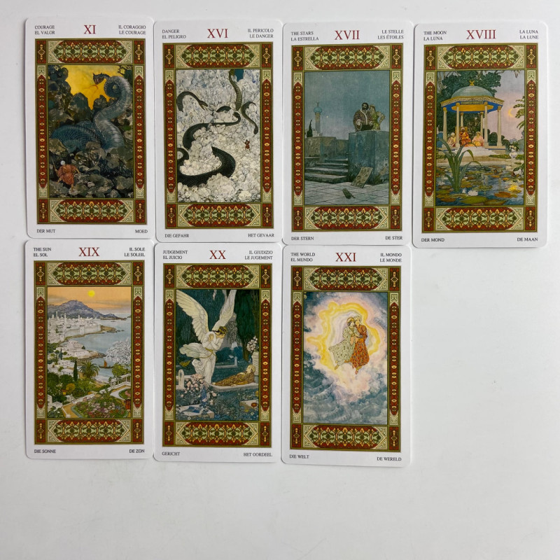 Карти Таро 1001 ніч Tarot of the Thousand and One Nights зменшена колода