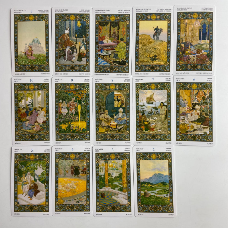 Карти Таро 1001 ніч Tarot of the Thousand and One Nights зменшена колода