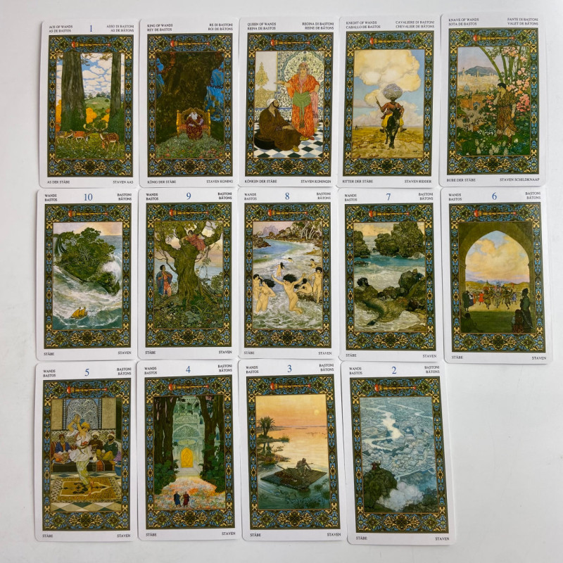 Карти Таро 1001 ніч Tarot of the Thousand and One Nights зменшена колода