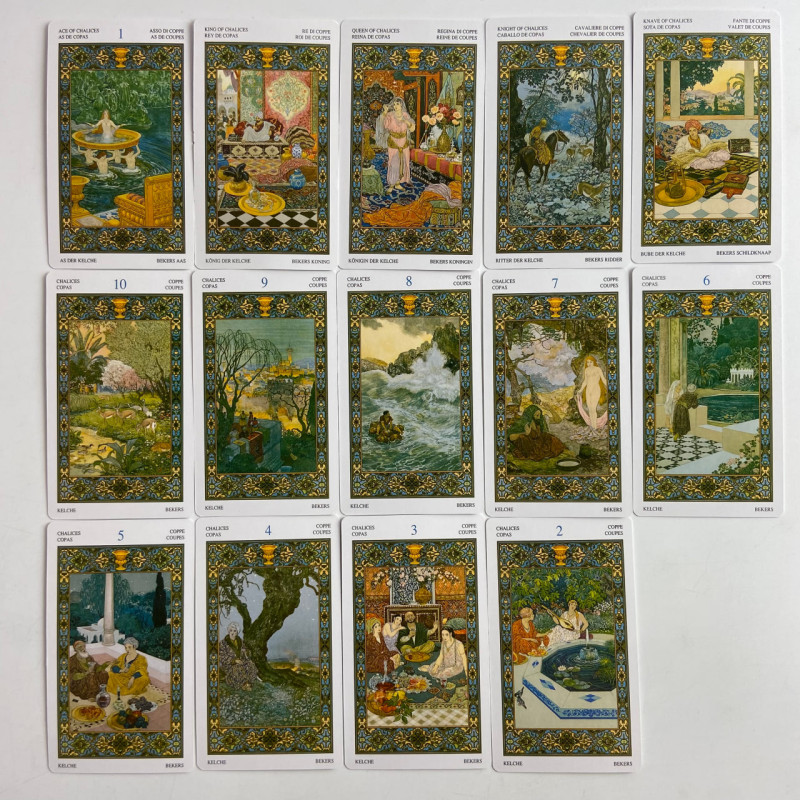 Карти Таро 1001 ніч Tarot of the Thousand and One Nights зменшена колода