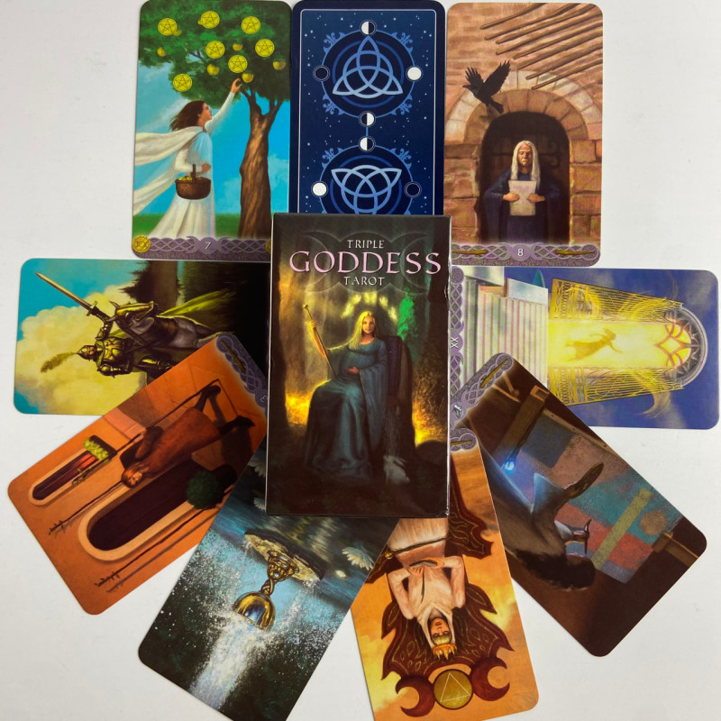 Карти Таро Goddess Tarot Союз Богинь зменшена колода богині світу