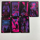 Таро карты The Neon Moon Tarot Deck «Неоновая Луна» киберпанк колода
