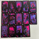 Таро карты The Neon Moon Tarot Deck «Неоновая Луна» киберпанк колода