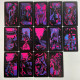 Таро карты The Neon Moon Tarot Deck «Неоновая Луна» киберпанк колода